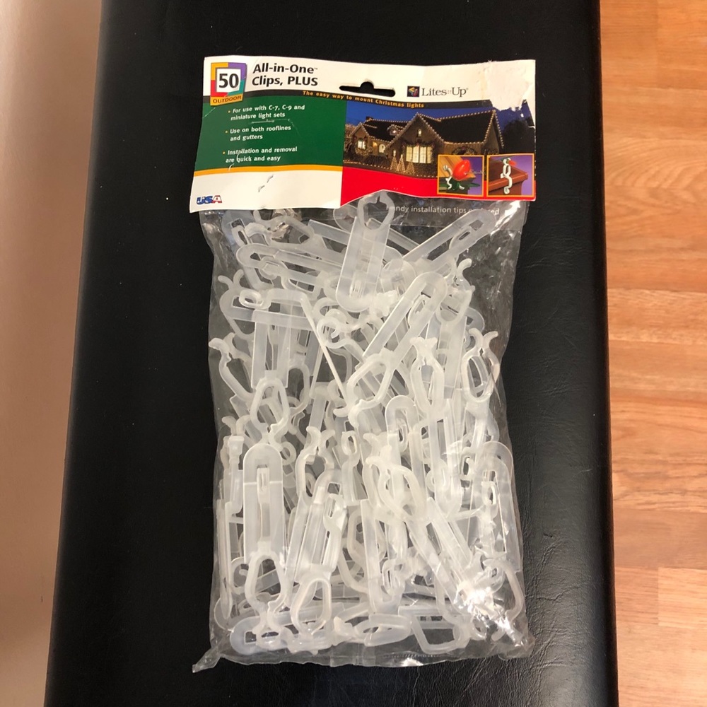All-in-One Christmas Light Clips Plus 50